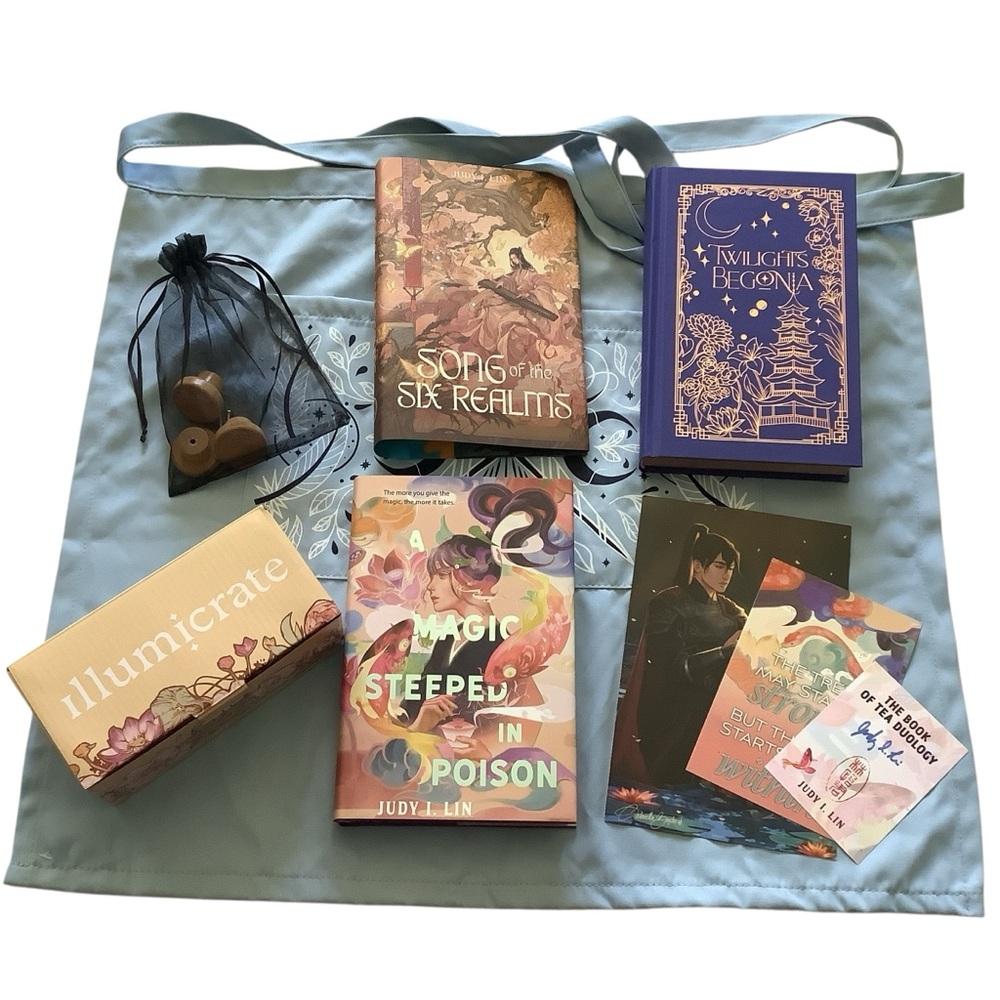 Lot Judy Lin Books and Bookish Goodies